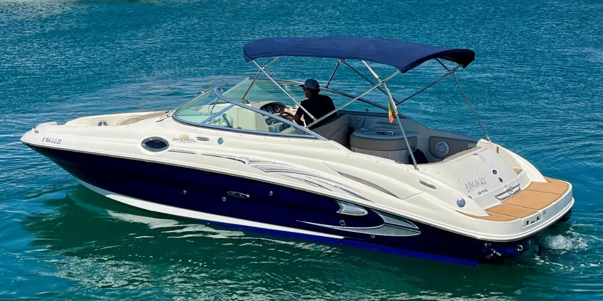 Sea Ray 270 — 8.5 mts charter yacht available in Marbella