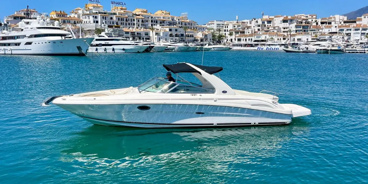 Sea Ray 290 — 9 mts charter yacht available in Marbella