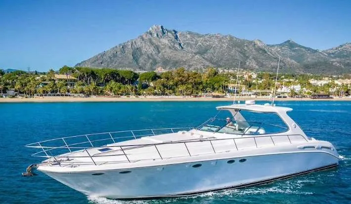 Sea Ray Sundancer 52 — 16 mts charter yacht available in Marbella