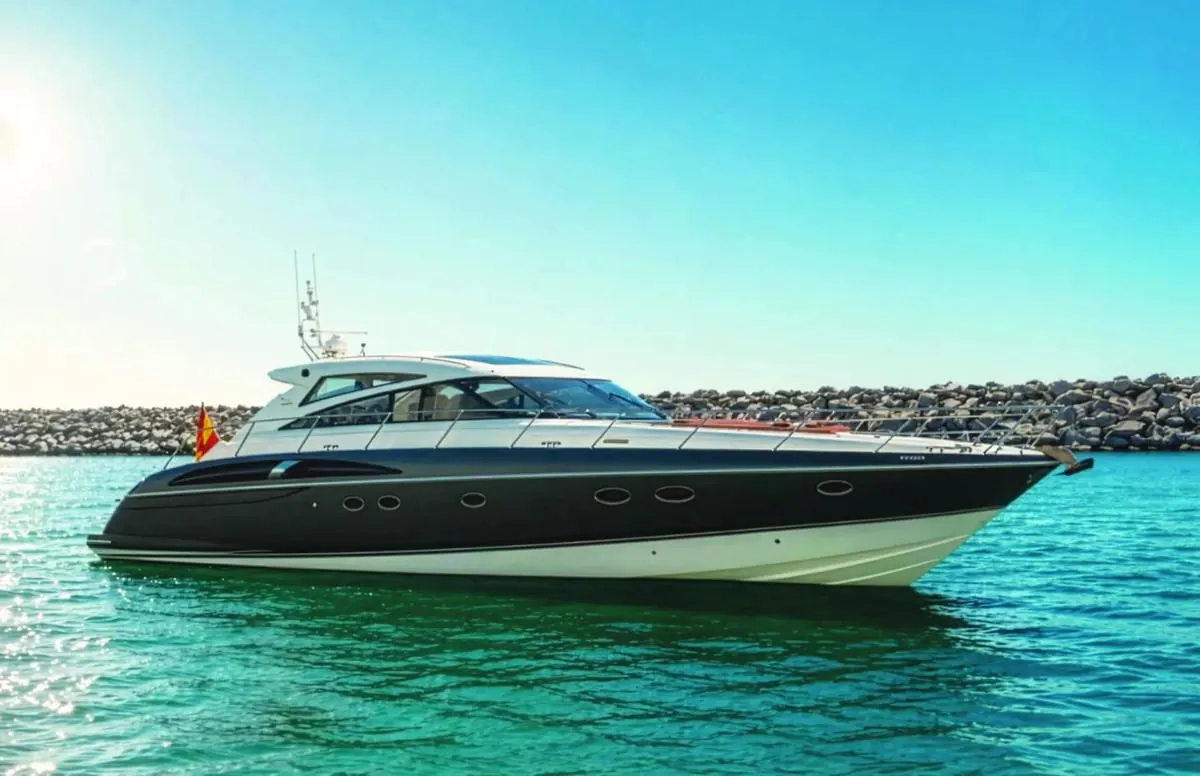 Princess V58 · Candela — 18 mts charter yacht available in Marbella