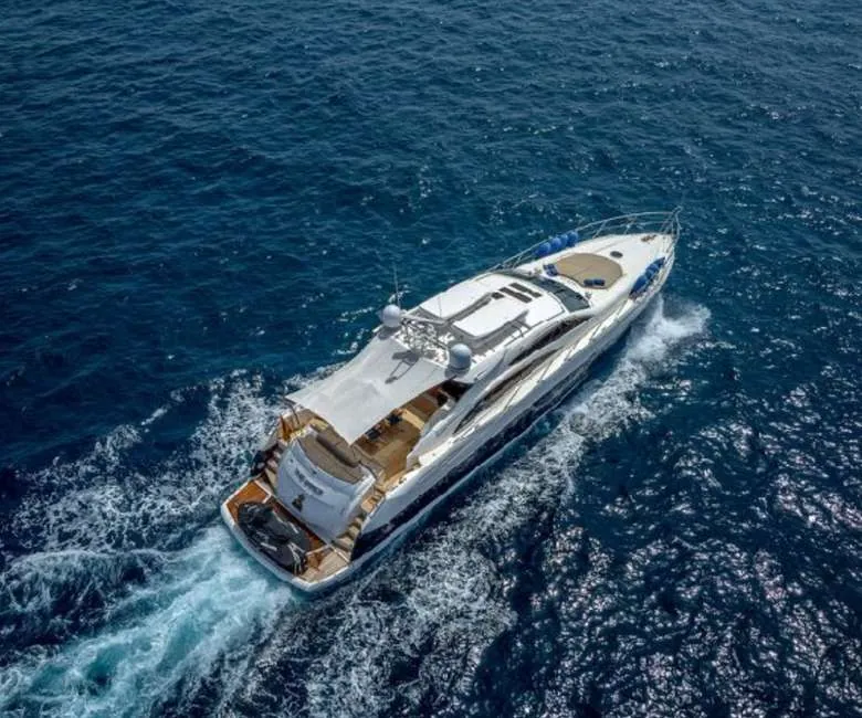 Predator 72 — 22 mts charter yacht available in Marbella